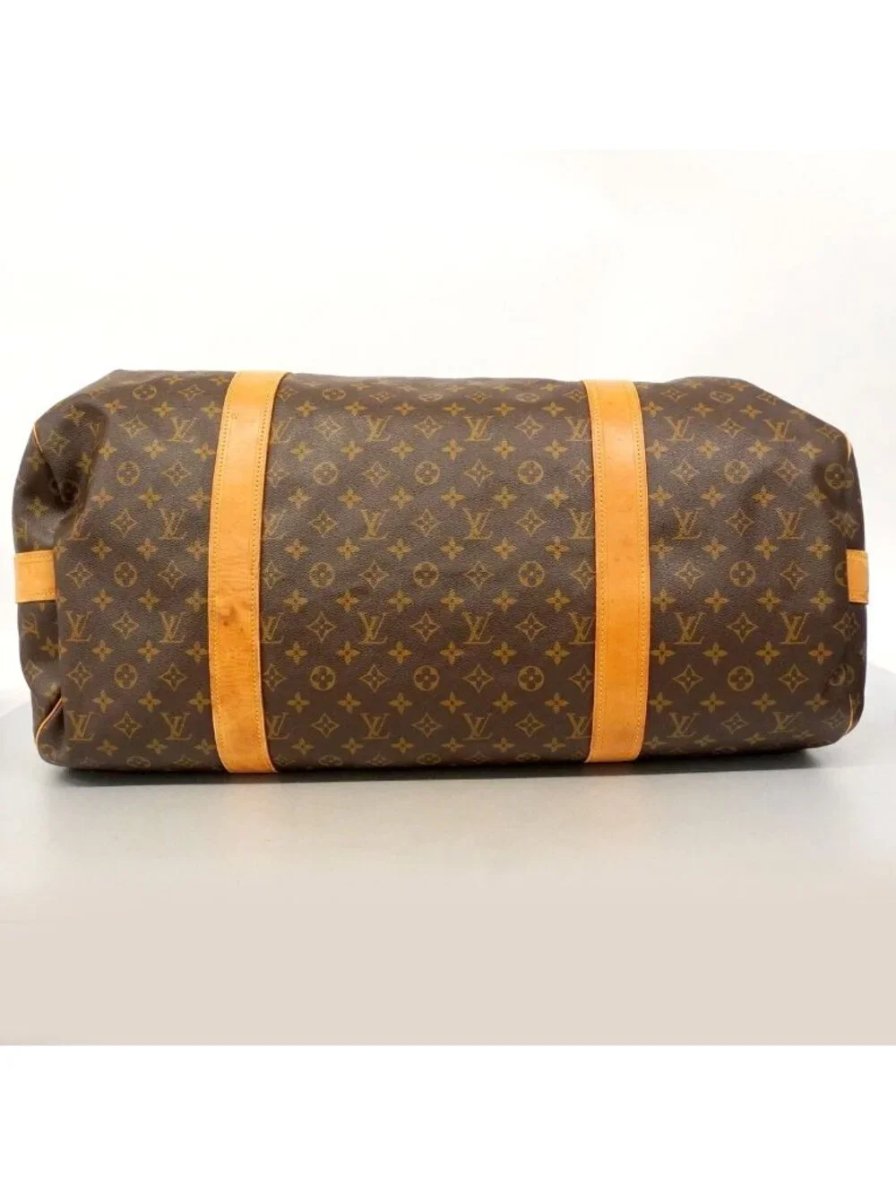 Louis Vuitton Boston Bag Monogram Sac Polochon Brown
